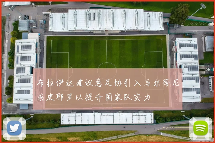 布拉伊达建议意足协引入马尔蒂尼或皮耶罗以提升国家队实力